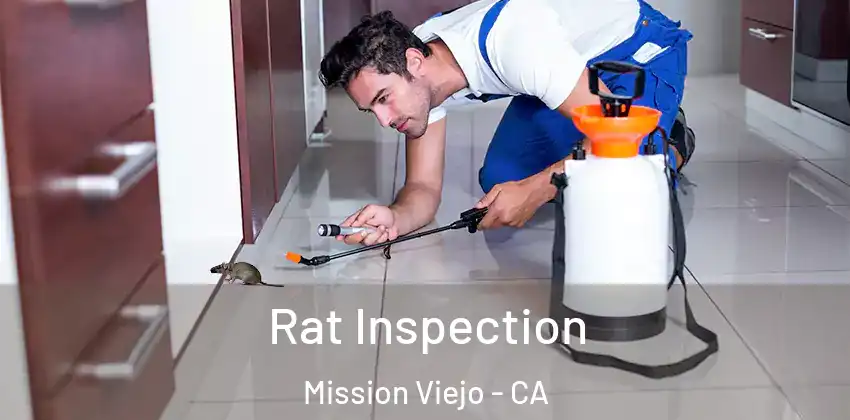 Rat Inspection Mission Viejo - CA